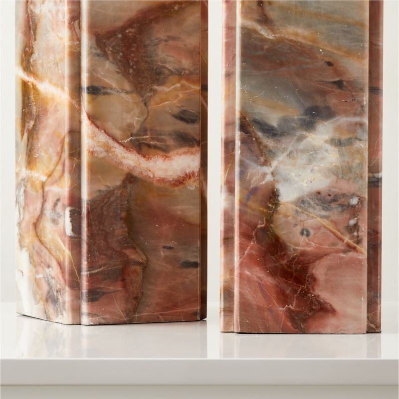Bianca Red Marble Table Lamp - Image 3