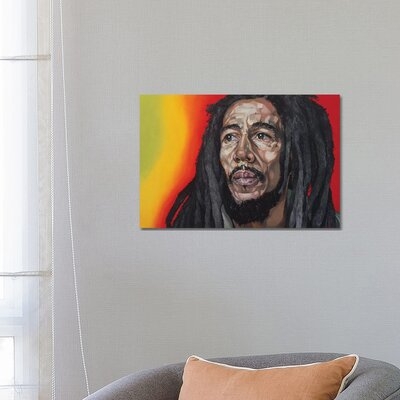 Bob Marley - Wrapped Canvas Painting - Image 0