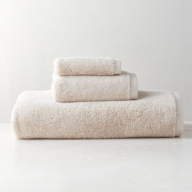 Kalani Organic Cotton Sand Bath Towel Set - Image 0