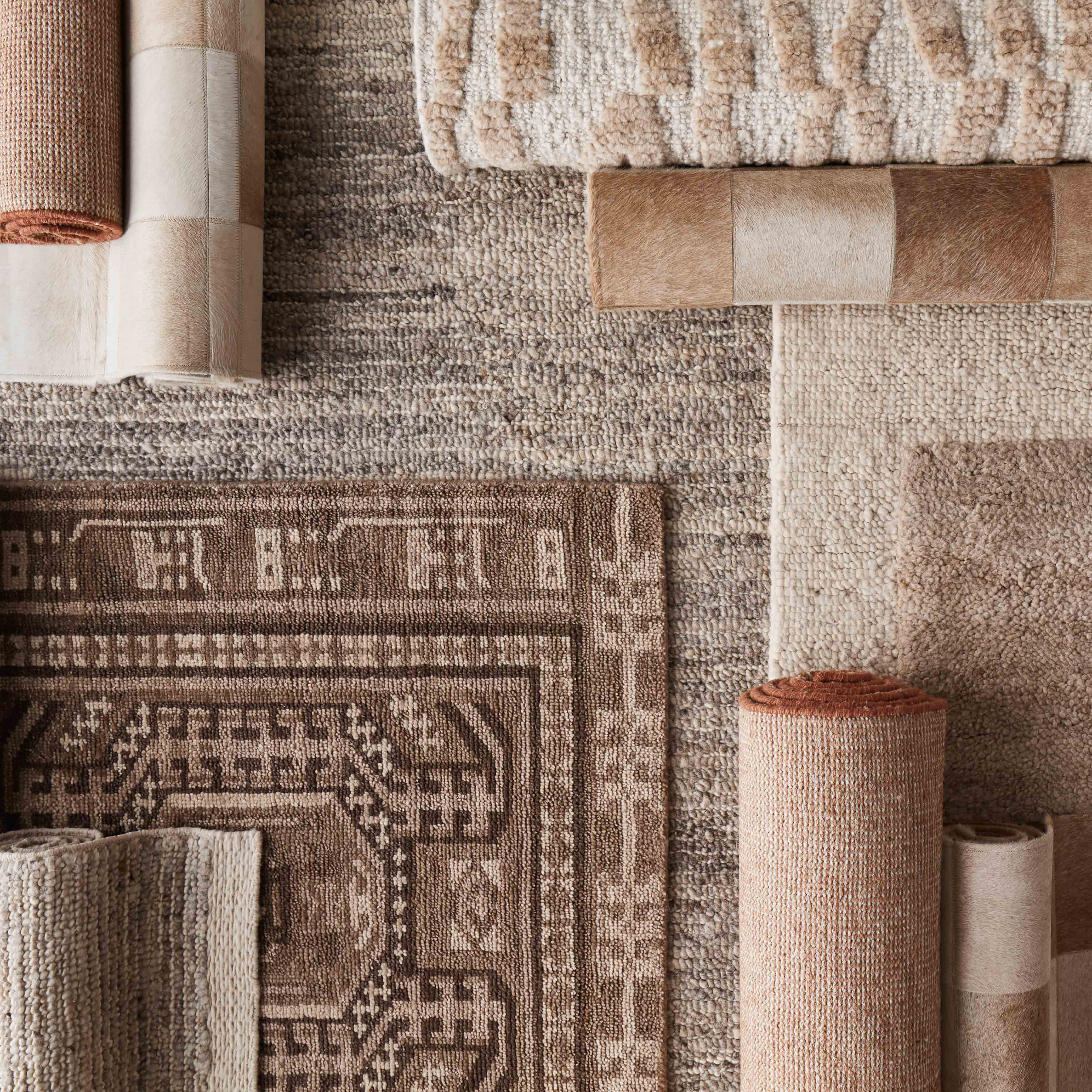 The Citizenry Natali Cowhide Area Rug | 9' x 12' | Tan - Image 9