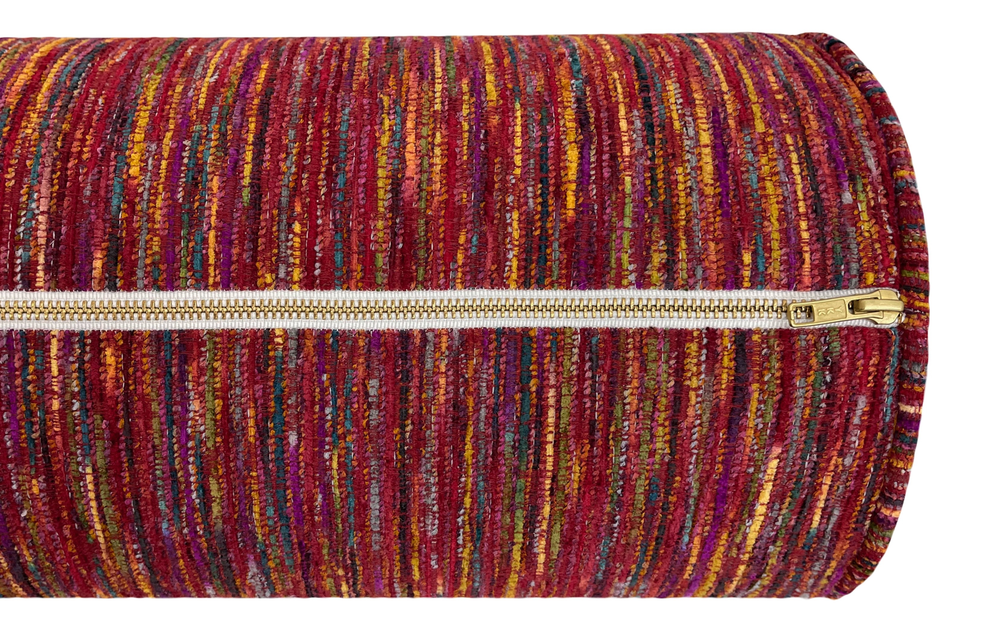 THE BOLSTER :: URBAN BOUCLÉ // MULTI - TWIN XL // 9" X 30" - Image 3