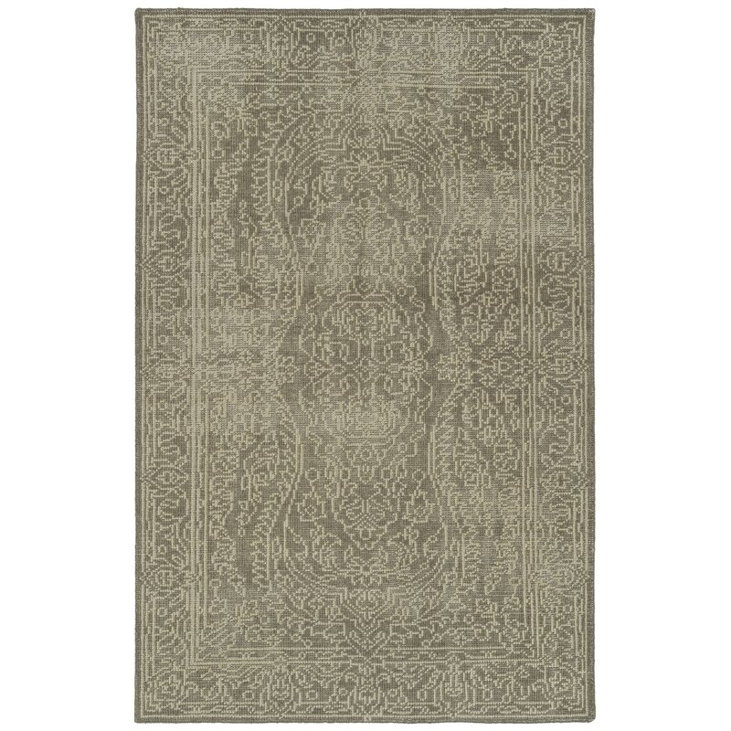 Kaleen Knotted Earth Collection Mocha 5'6"X 8'6" Rectangle Area Rug Rug Size: Rectangle 8' x 10' - Image 0