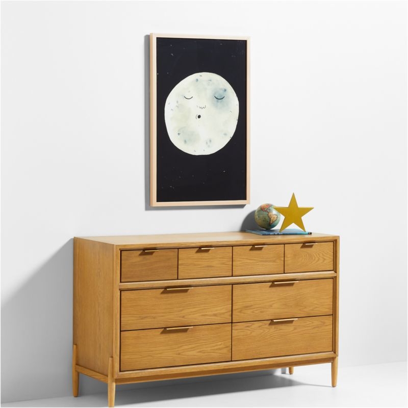 Resting Moon Large Framed Wall Art Print - Image 3