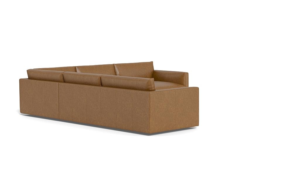Lukas Leather 3-Piece 4-Seat Corner Sectional - Image 4