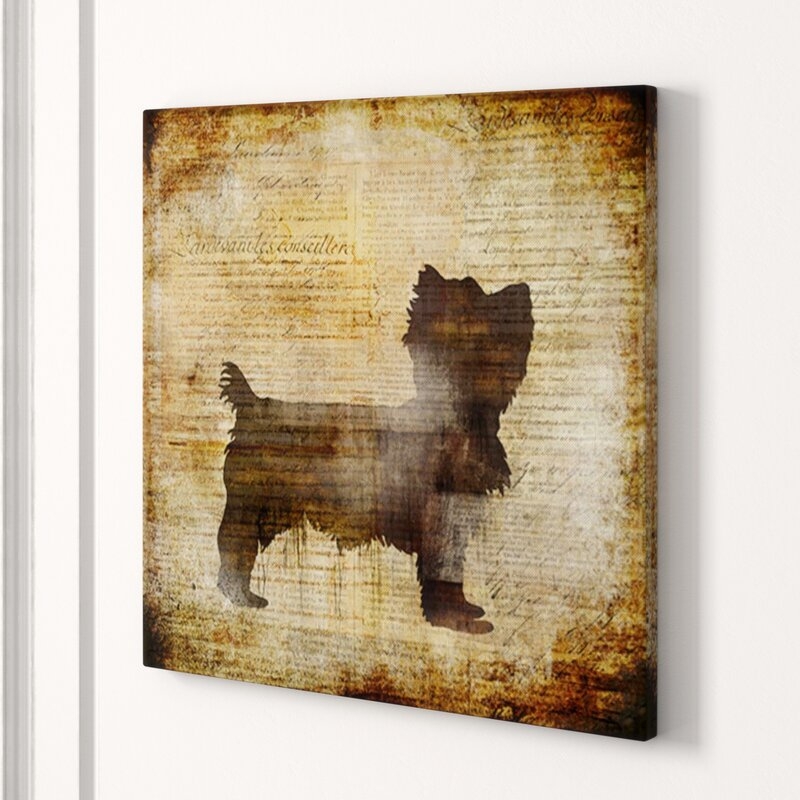 Chelsea Art Studio Terrier Lover by Sofia Fox - Graphic Art - Image 0