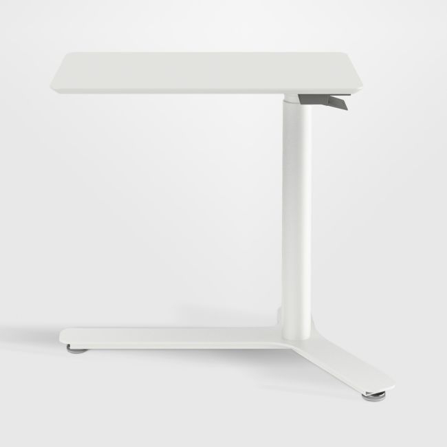 Humanscale ® Float Mini White Adjustable Standing Desk - Image 0