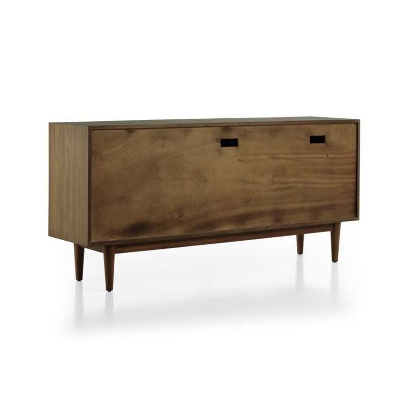 Tate 64.5" Walnut Storage Media Console - Image 5