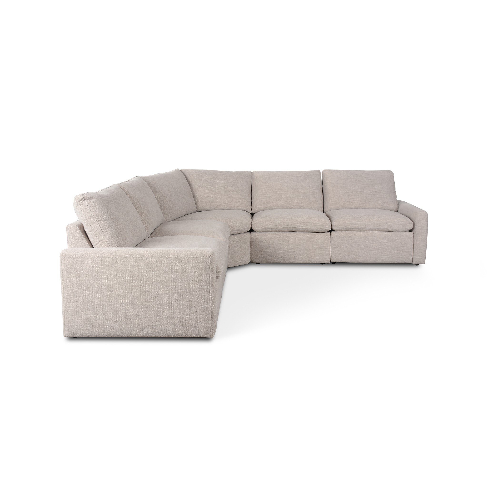 Tillery Power Recliner 5-Piece Sectional - Laken Stone - Image 2