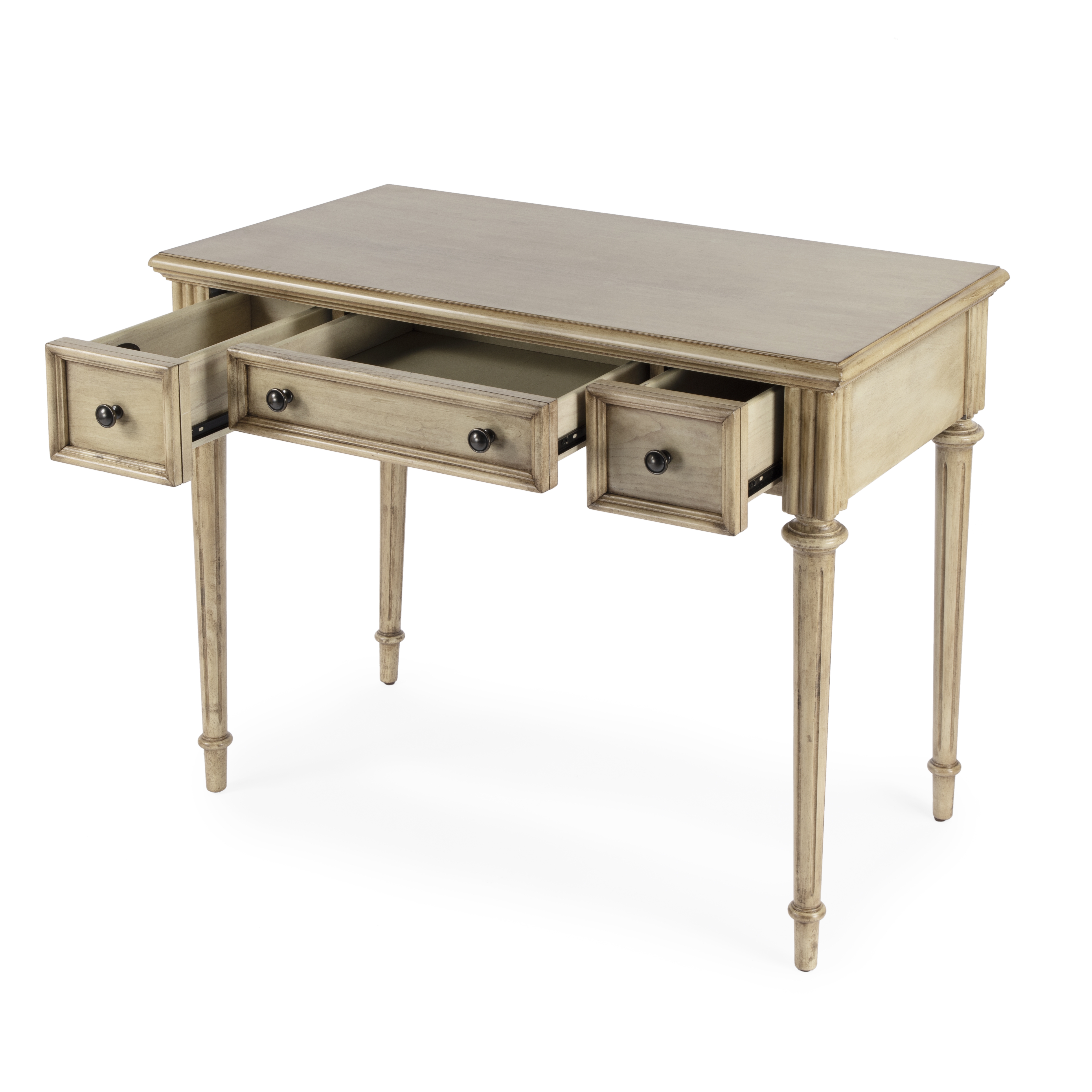 Edmund Antique Beige Desk - Image 1
