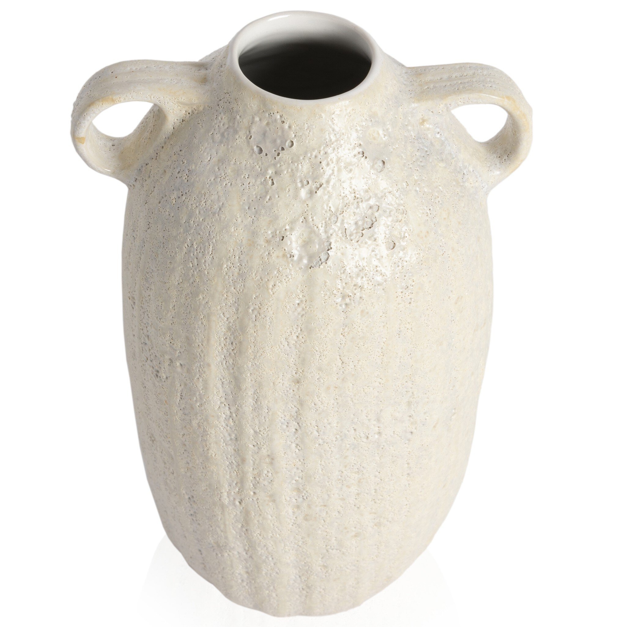 Cascada Vase - Eggshell White Ceramic - Image 7