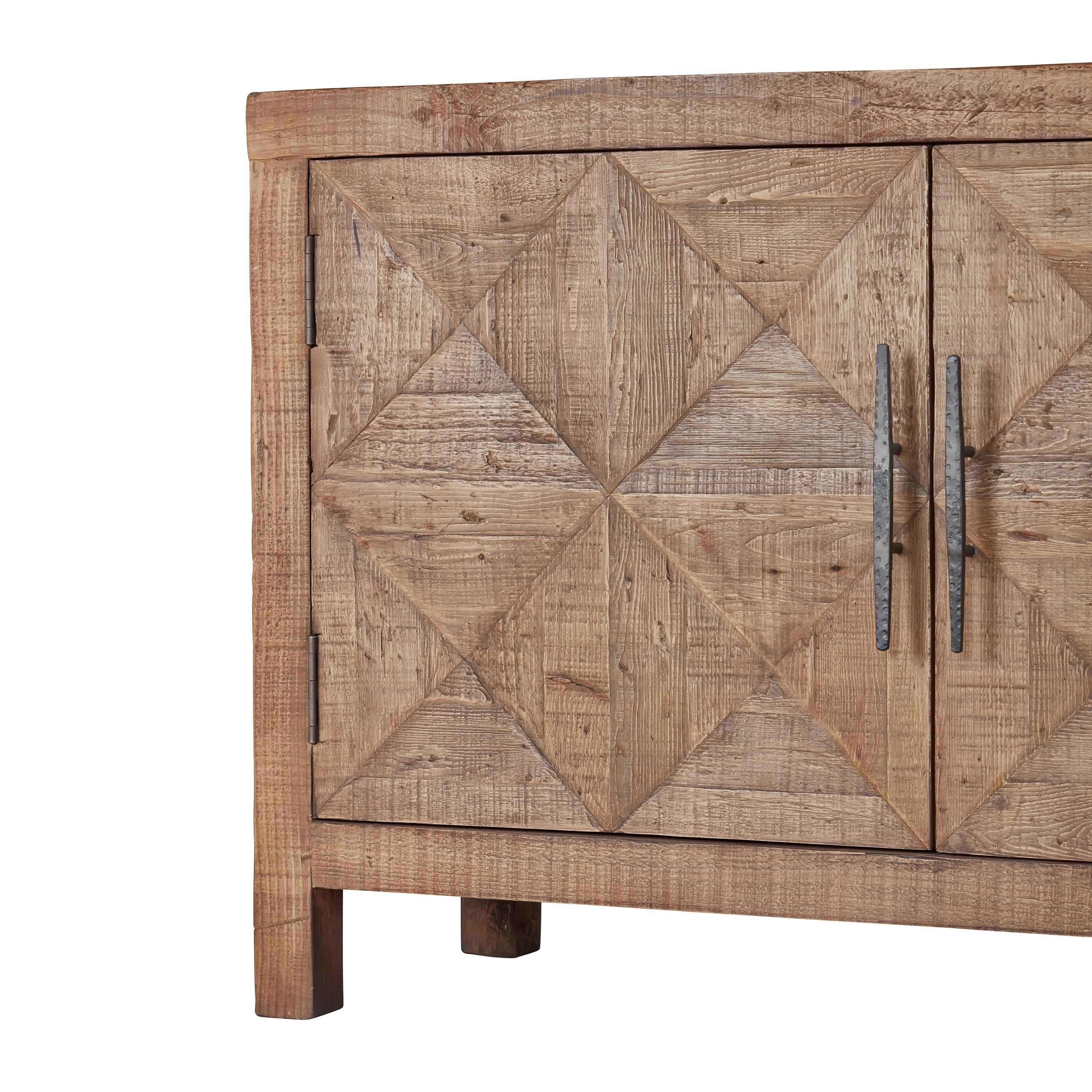 Elani 4Dr Sideboard Brown - Image 3