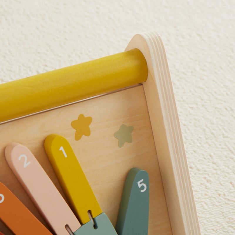 Wonder & Wise by Asweets Wooden Triangle Baby Activity Toy - Image 6