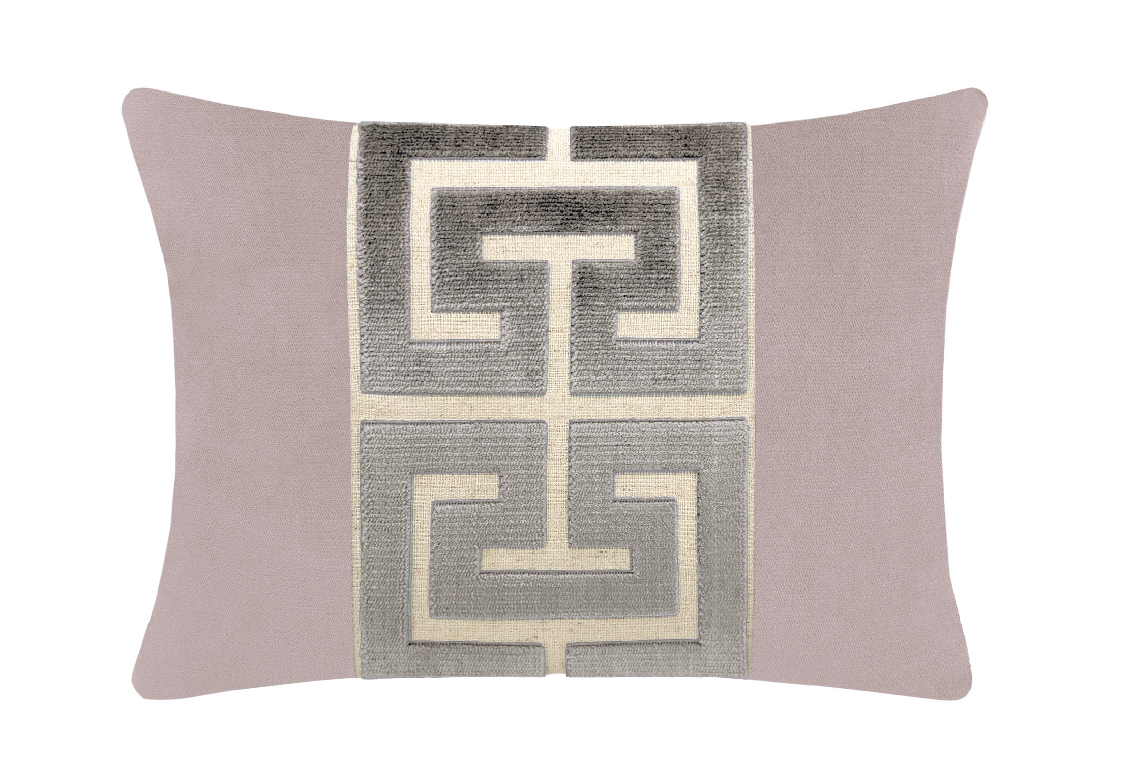 THE MINI :: SOCIETY VELVET // SMOKEY LILAC + GREEK TRIM - THE MINI 10" X 12" / Graphite - Image 0