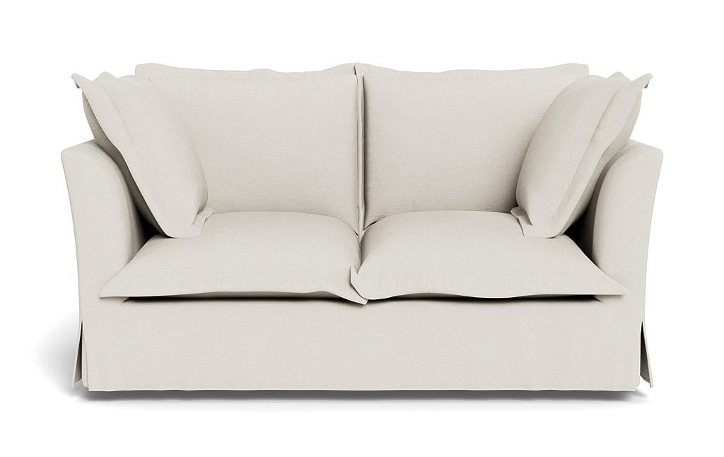 Skylar Slipcovered Loveseat - Image 0