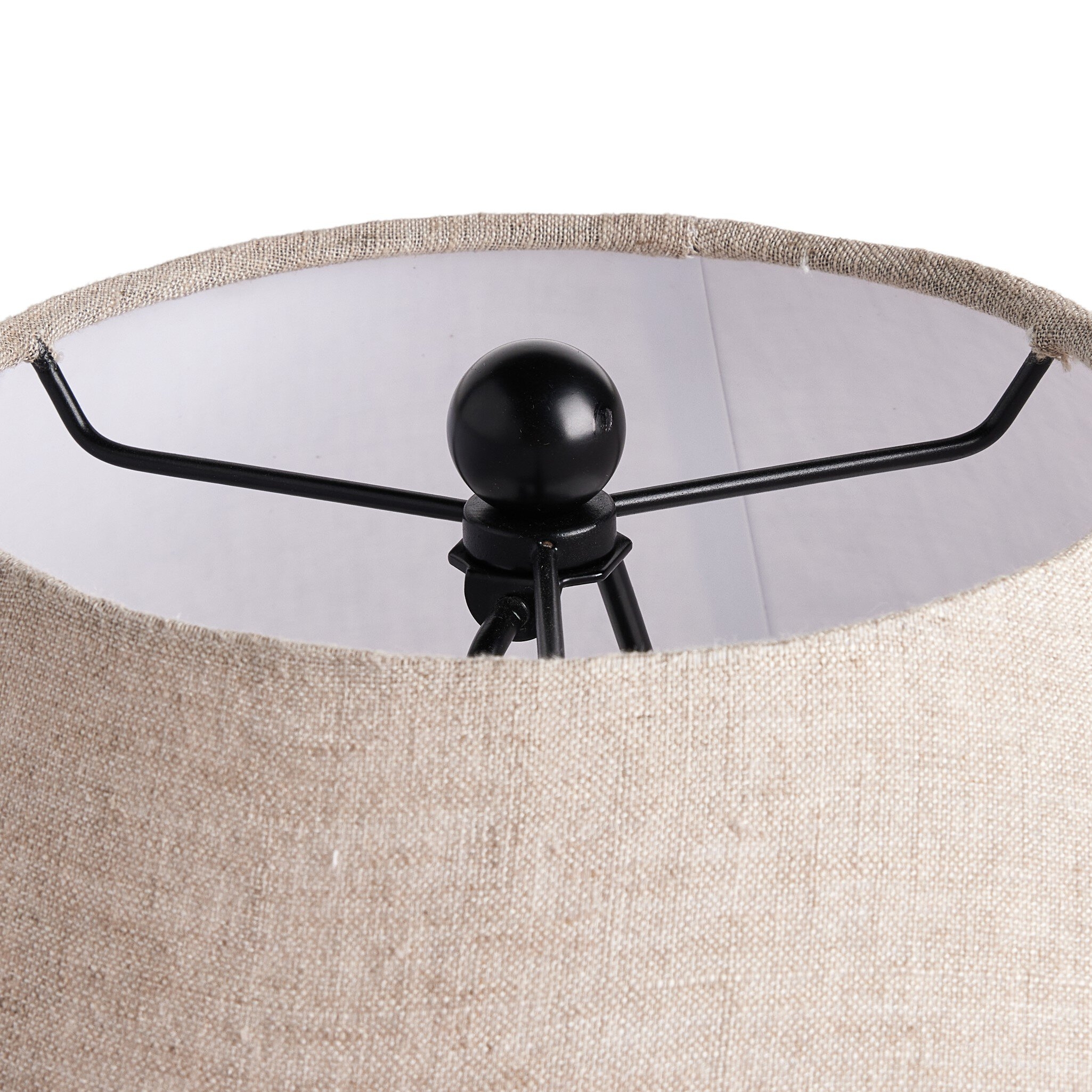 Russo Table Lamp - Aged Black Terracotta - Image 2