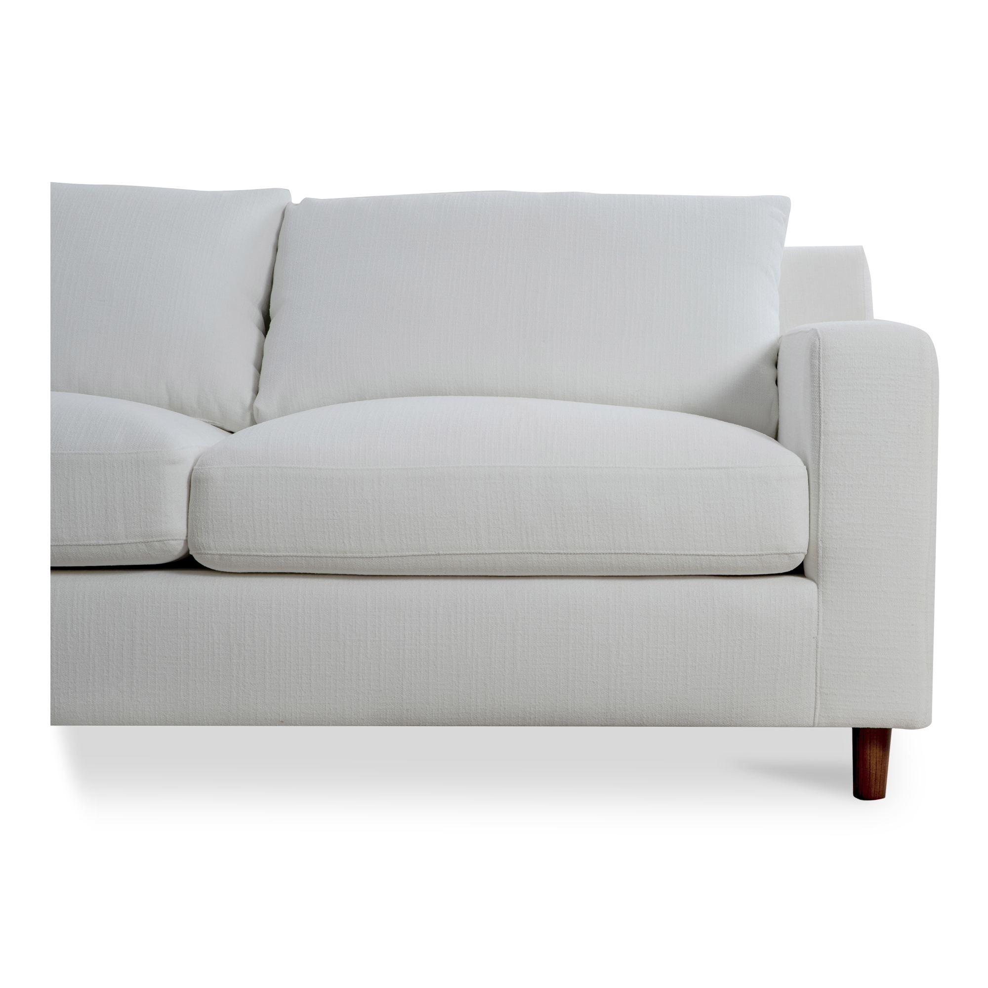 Hutton Left Sectional White - Image 4