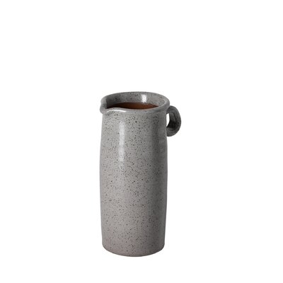 Toyah Gray Indoor / Outdoor Ceramic Table Vase - Image 0