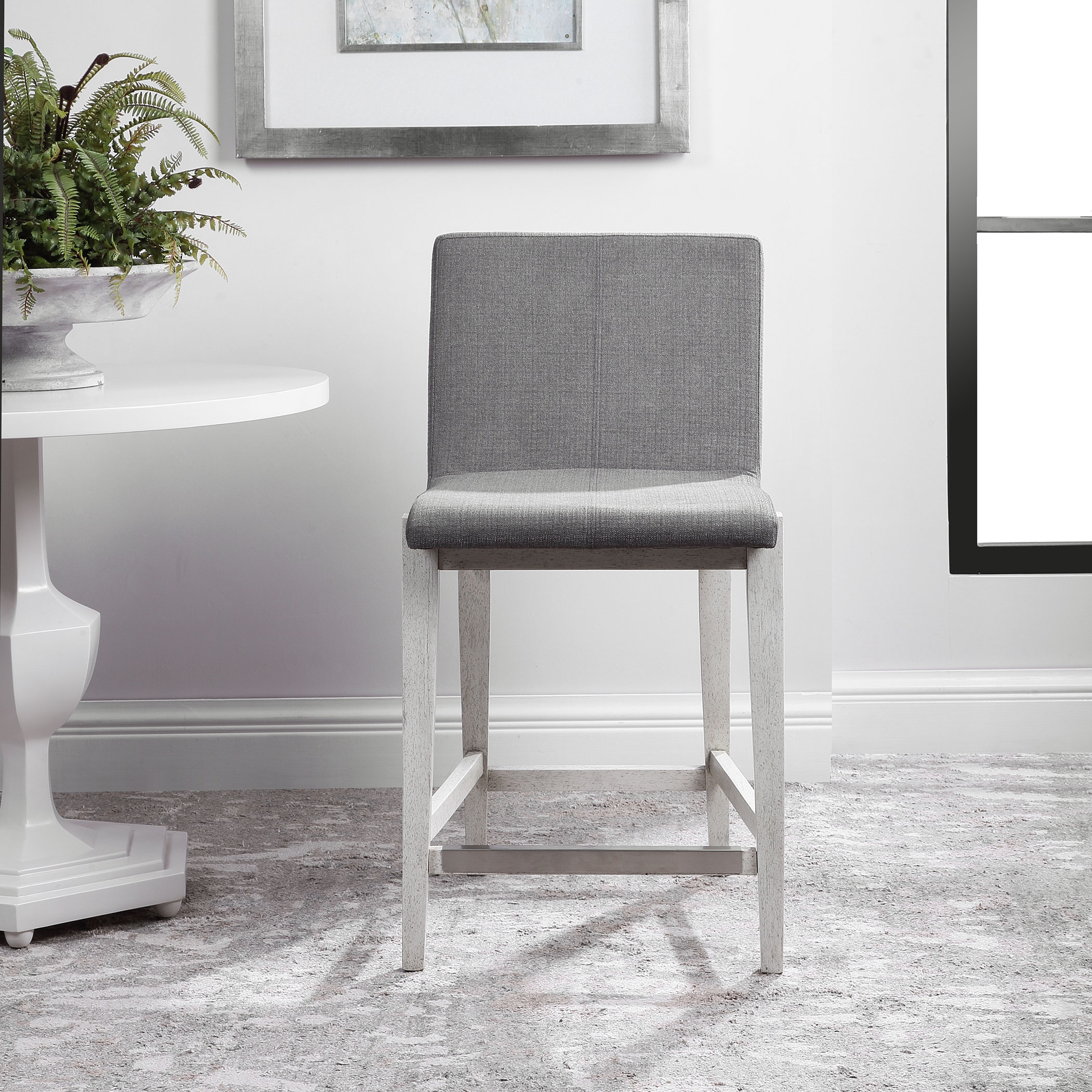 Brazos Gray Counter Stool - Image 2
