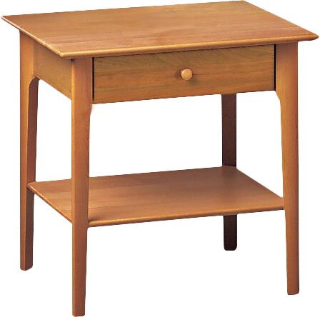 Copeland Furniture Sarah 1 Drawer Nightstand Color: Saddle Cherry, Height: 24" - Image 0
