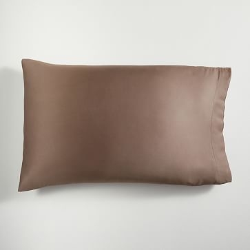 Silky TENCEL Sheet Set, Standard Pillowcase Set, Mocha - Image 0