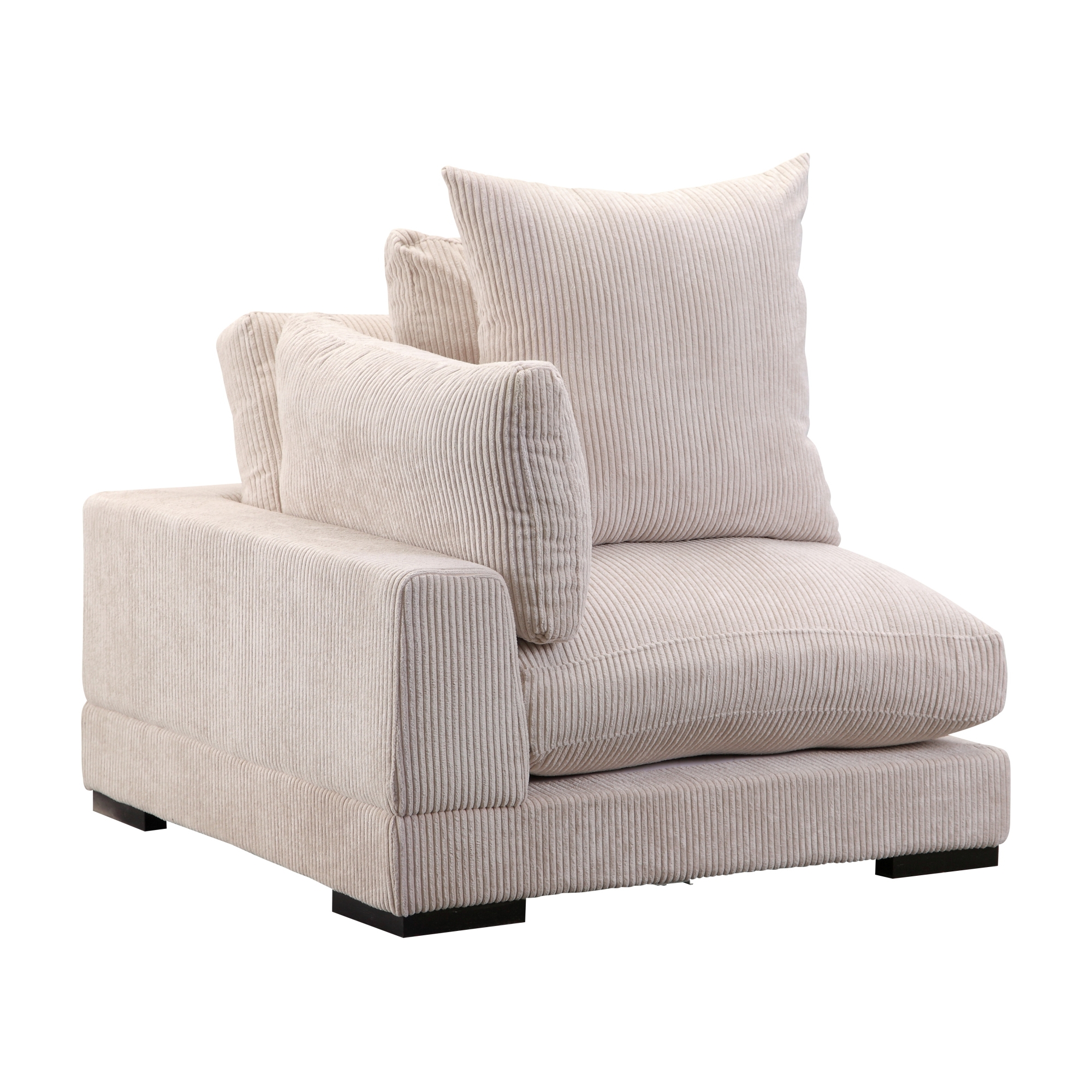 Tumble Corner Chair Cappuccino - Image 1