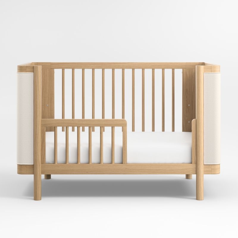 Redondo Upholstered Wood Toddler Bed Rail - Image 1