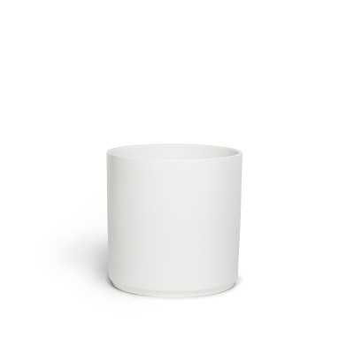 Revival Ceramics White Planter Pot, 8" - Image 2