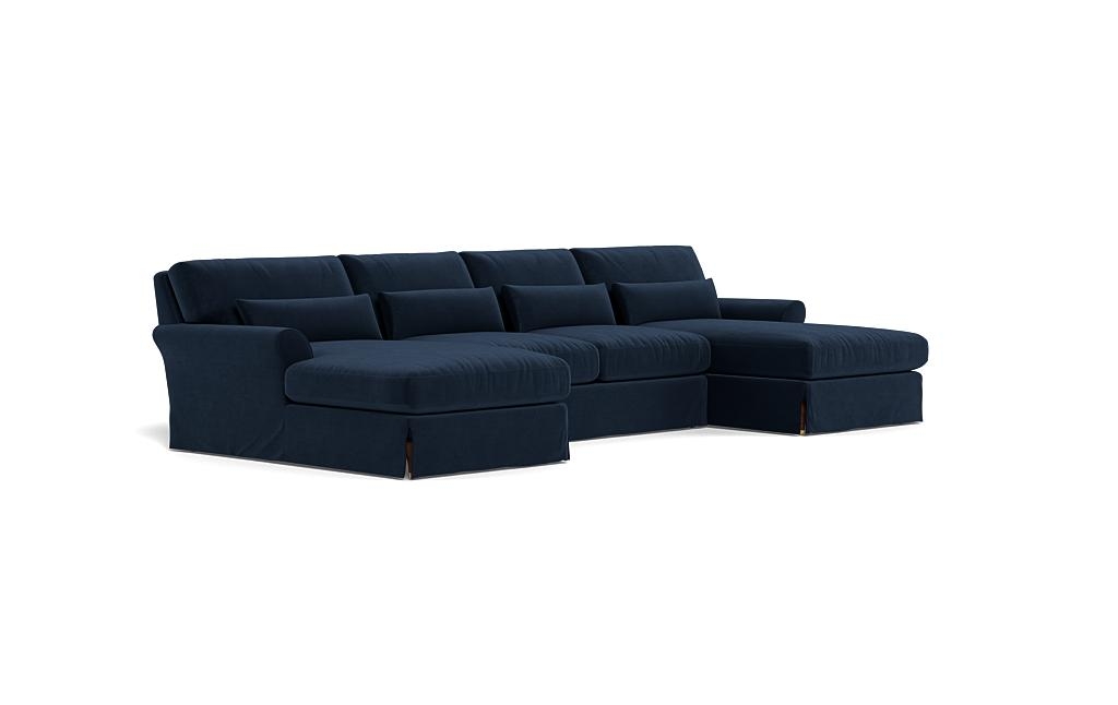 Maxwell Slipcovered U-Sectional Sofa by Apartment Therapy - Image 1