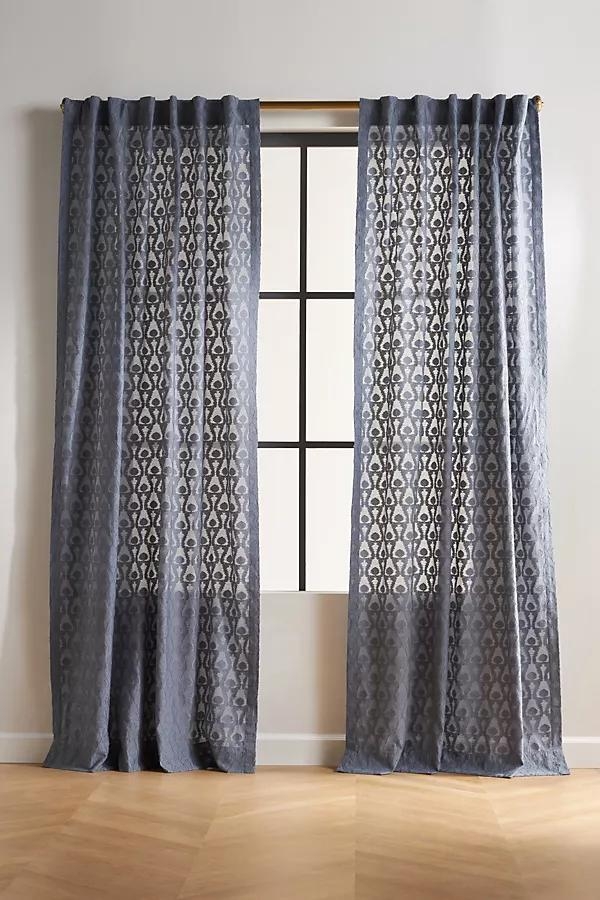 Bohana Sheer Woven Cotton Curtain - Image 0