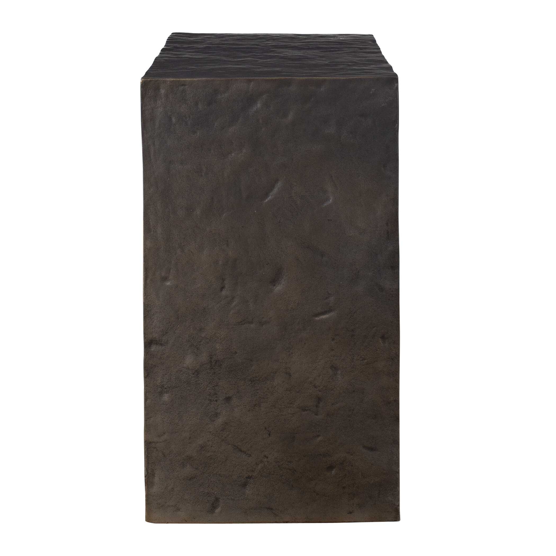Obra Bronze Outdoor Side Table - Image 4