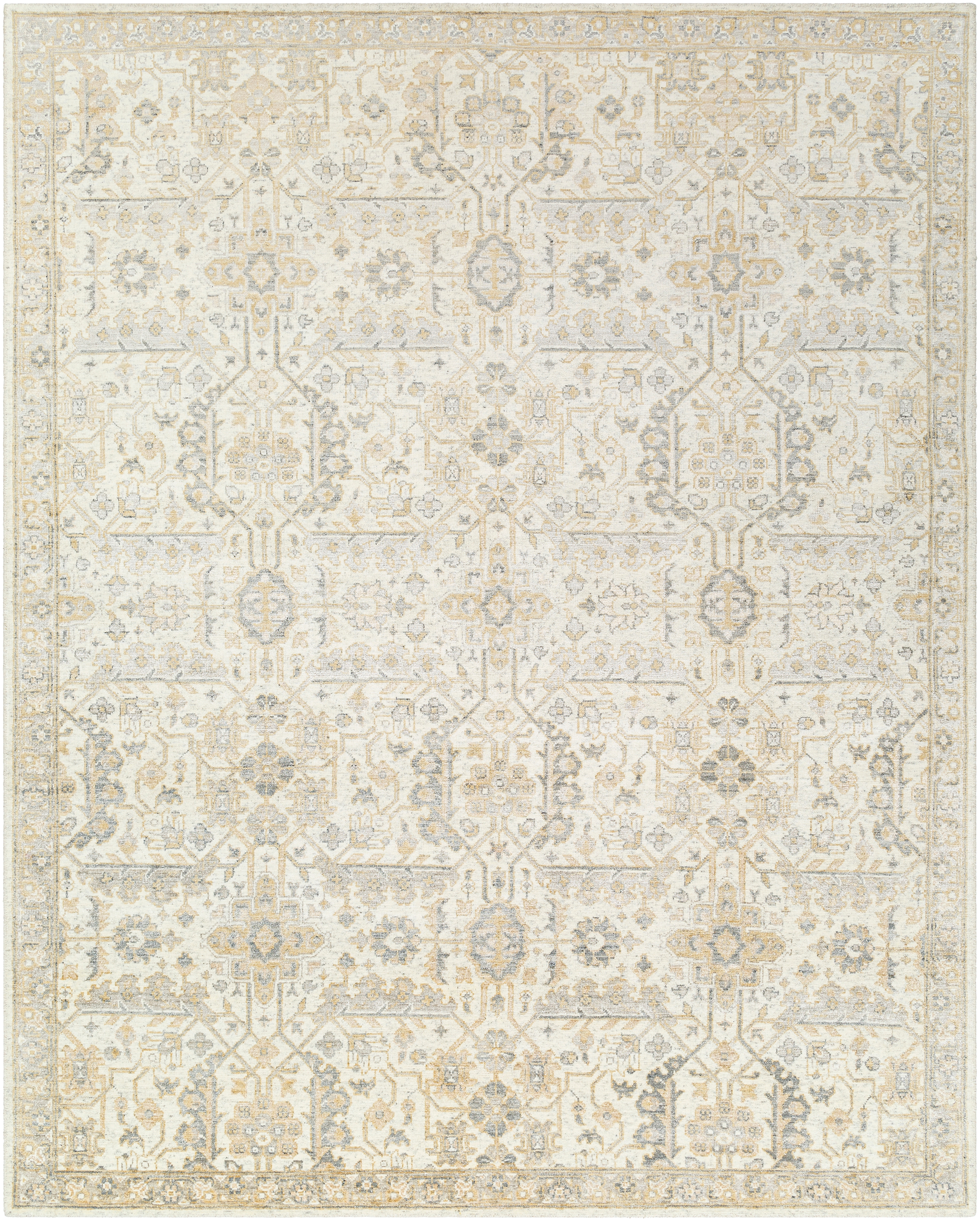 Aleyna Beige Indoor 2' x 3' Handmade Rug - Image 0