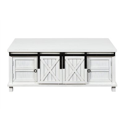 Corby 4 Legs Coffee Table with Storage - Image 0