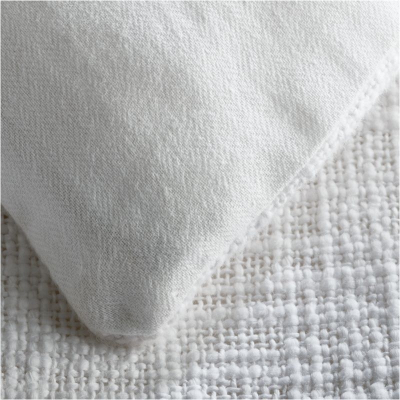 Lindstrom Cotton White Full/Queen Duvet Cover - Image 10