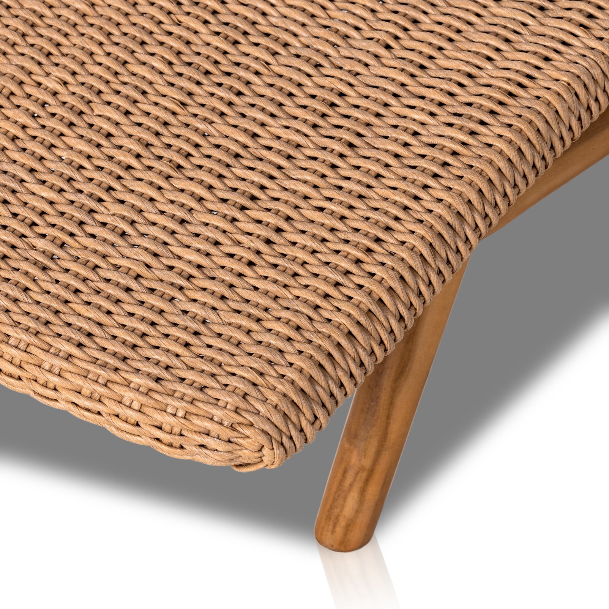 Portia Outdoor Chaise - Vintage Natural - Image 7