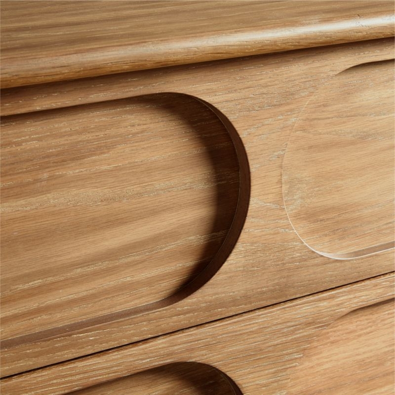 Wes 3-Drawer Wood Dresser - Image 3