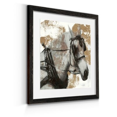 'Driving Horses II' - Picture Frame Graphic Art Print on Paper - Image 0