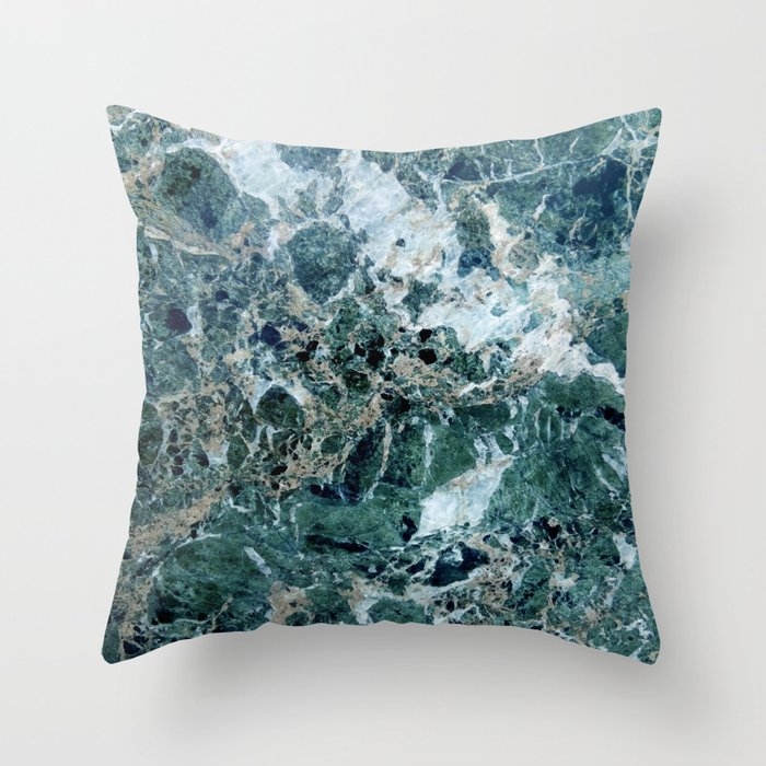 Marble Art V20 #society6 #decor #lifestyle #fashion Throw Pillow by 83 Oranges Free Spirits - Cover (24" x 24") With Pillow Insert - Indoor Pillow - Image 0