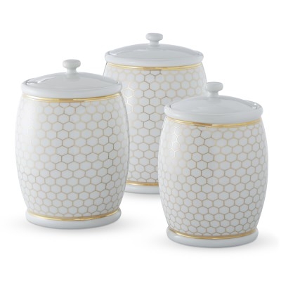 Honeycomb Canister, Set of 3 - Image 0