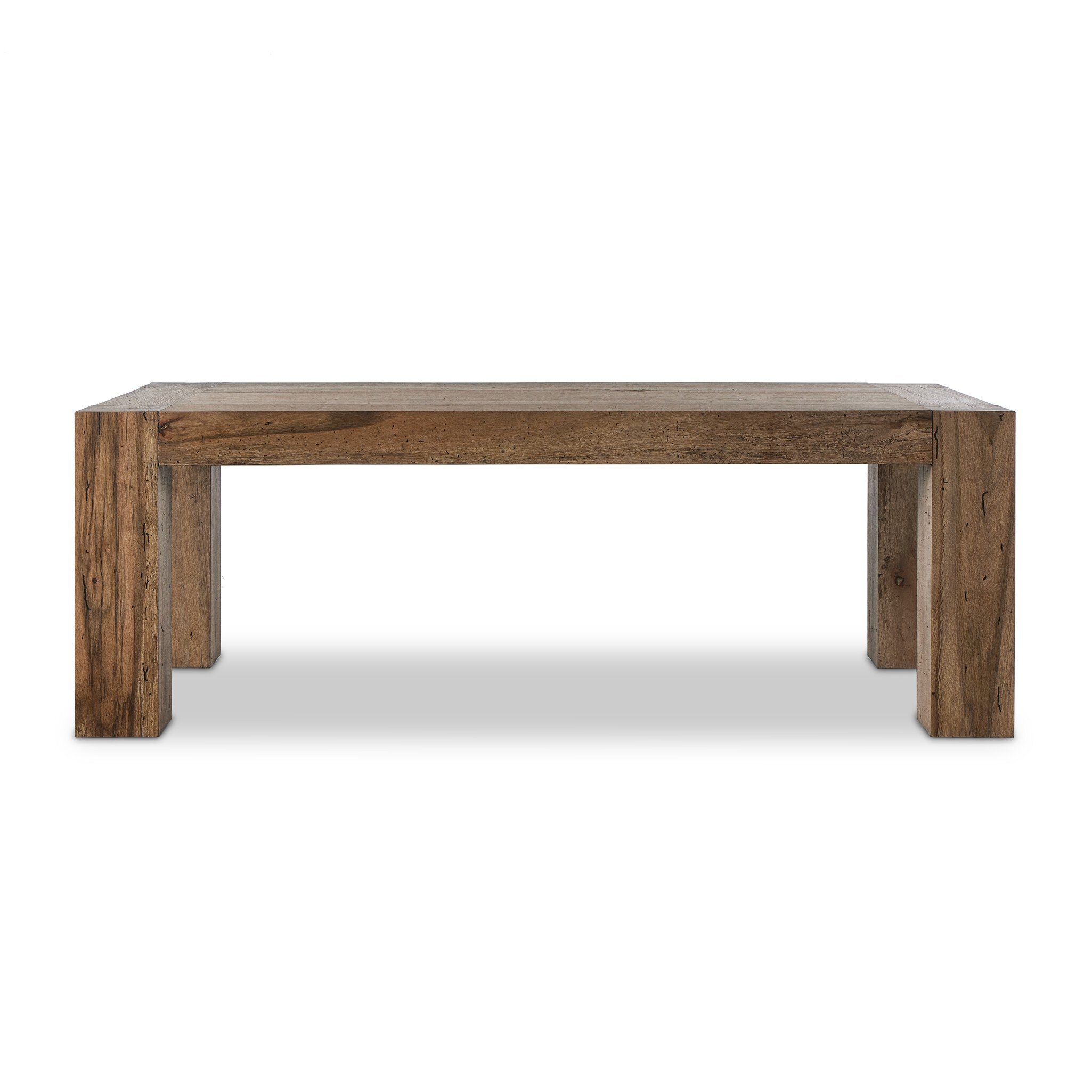 Abaso Dining Table - Rustic Wormwood Oak - Image 4
