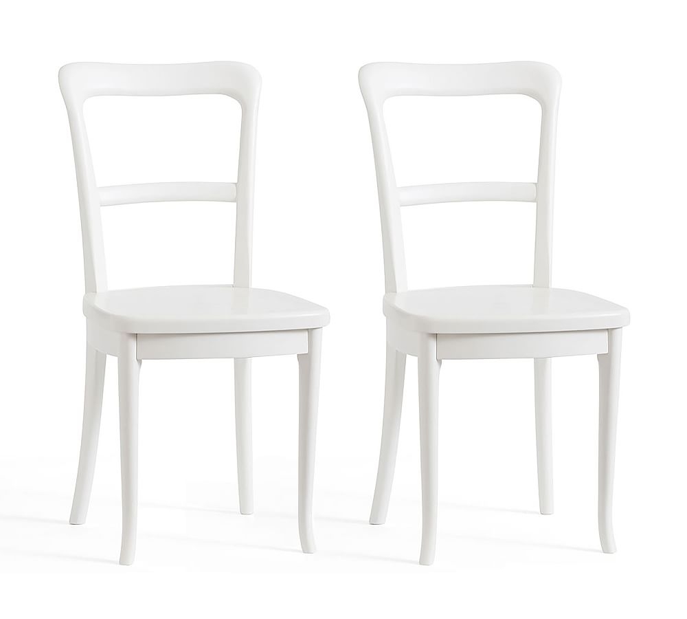 Cline Dining Chair, Antique White, Set of 2 - Image 0