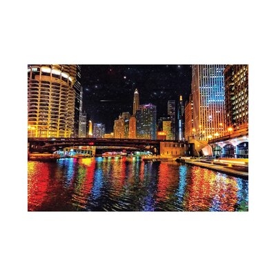 River Colors by Caitlin Vera - Wrapped Canvas Gallery-Wrapped Canvas Giclée - Image 0