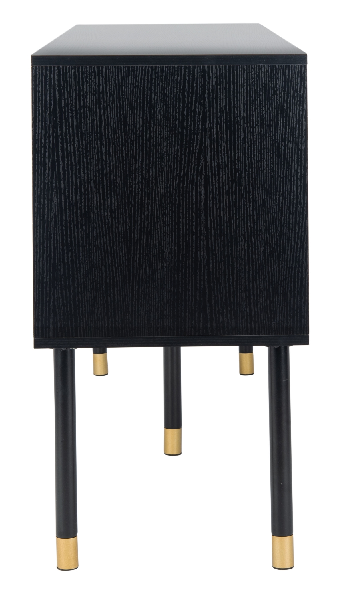 Shiloh Media Stand - White / Black - Safavieh - Image 5