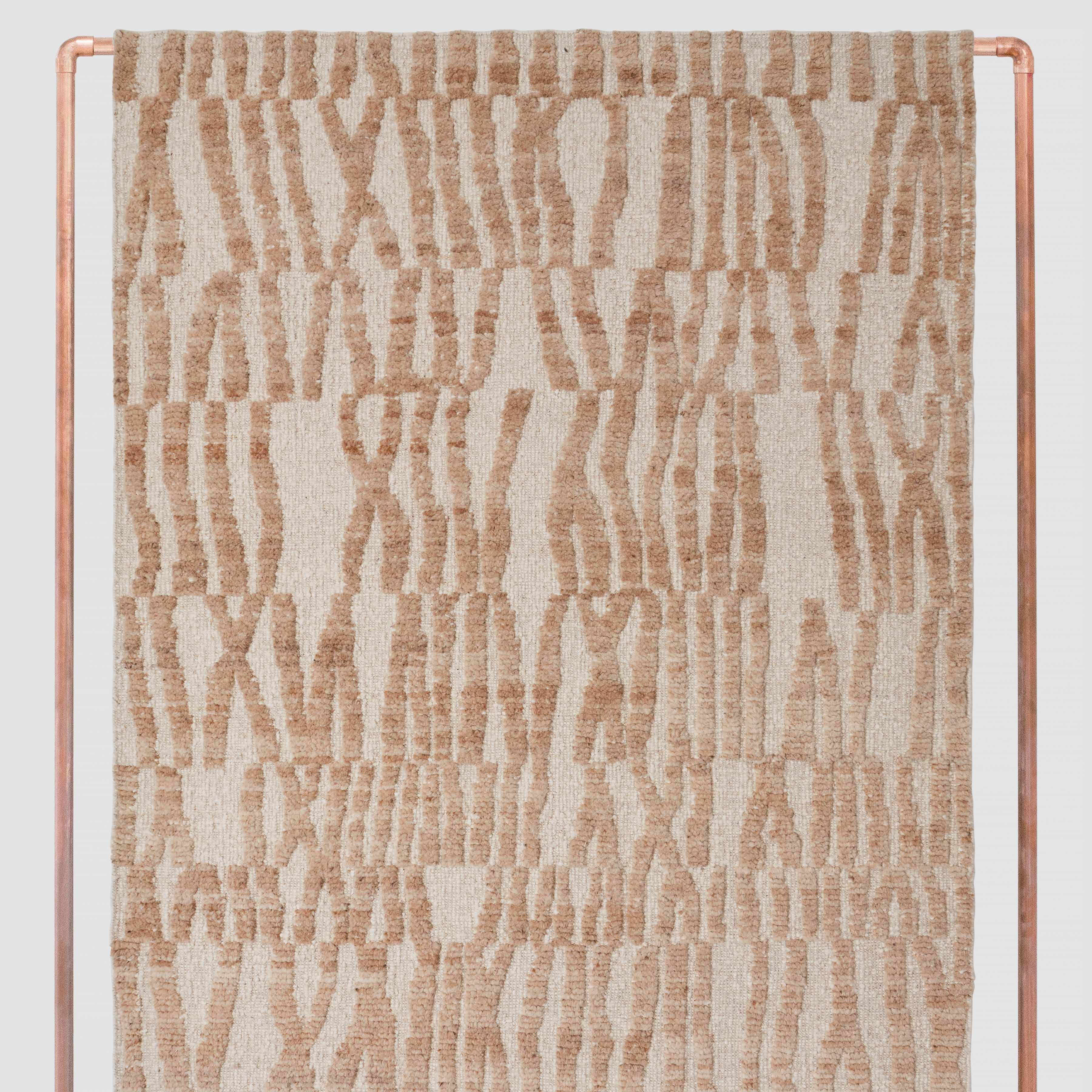 The Citizenry Zaha Hand-Knotted Area Rug | 9' x 12' | Sand - Image 0