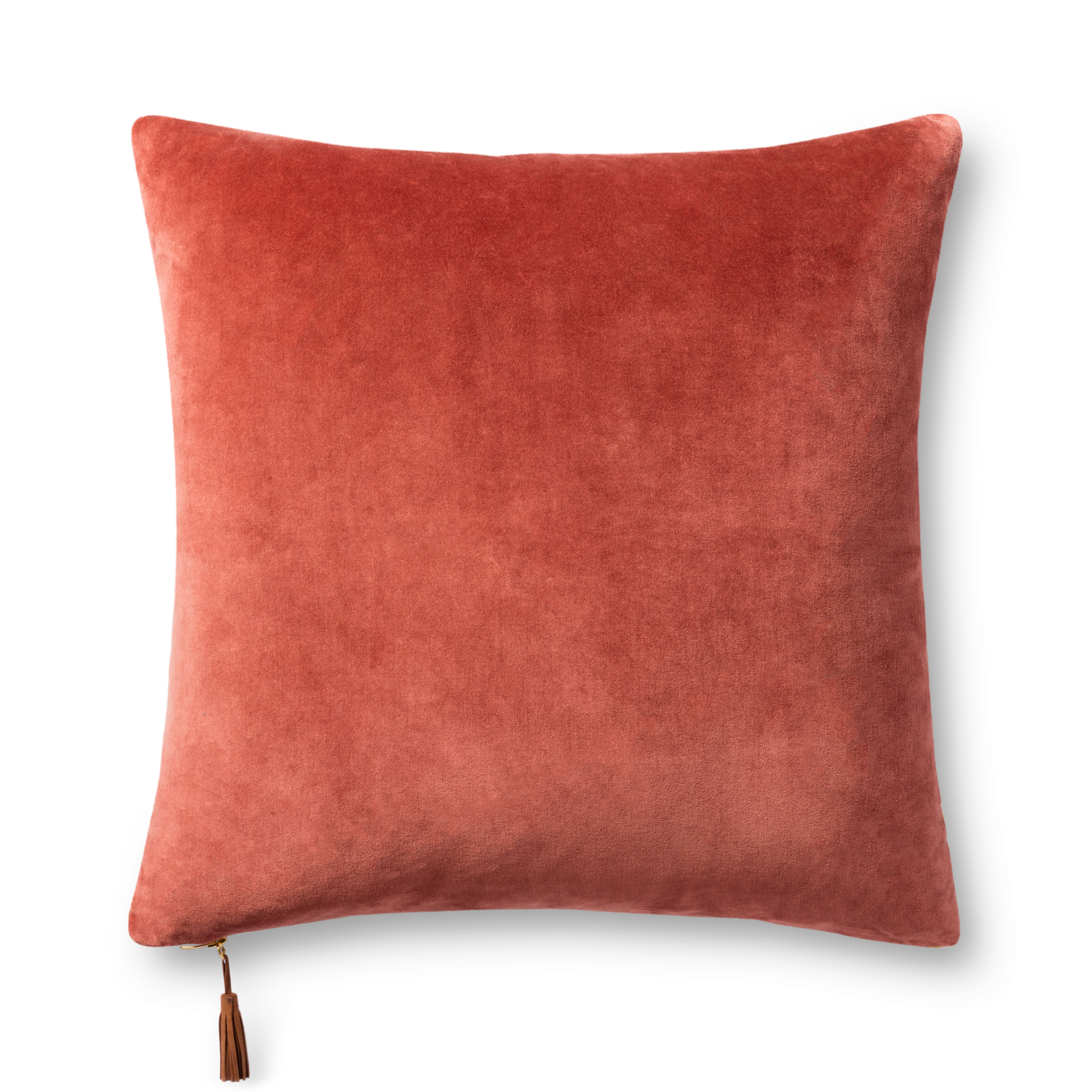 PILLOWS P1153 RUST / GOLD 22" x 22" Cover Only - Image 0