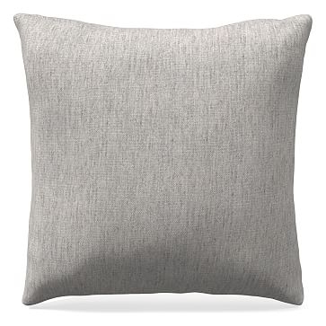 24"x 24" Pillow, N/A, Performance Coastal Linen, Storm Gray, N/A - Image 0