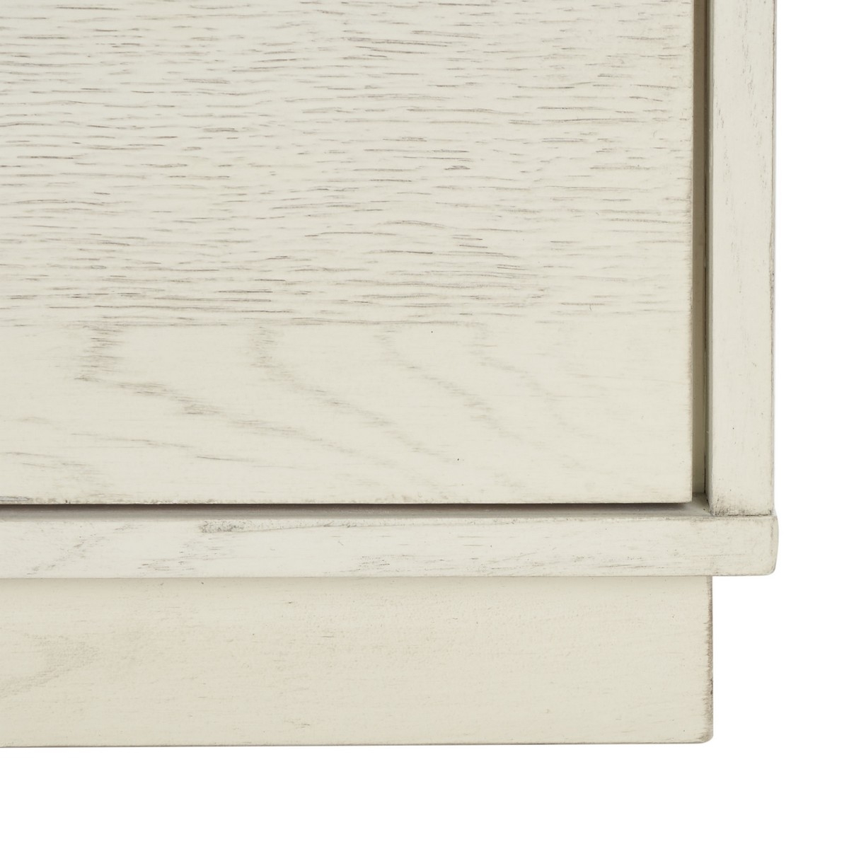 Mallory 3 Drawer Nightstand - White Wash - Image 5