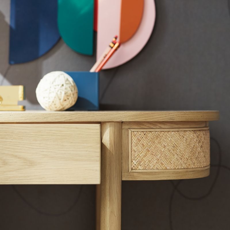 Canyon Natural Wood Kids Desk with Drawer by Leanne Ford - Image 5