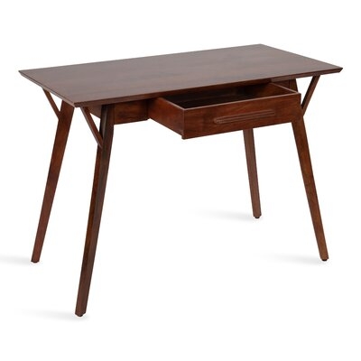 Brufsky Wood Desk 42X22x30 Brown - Image 0