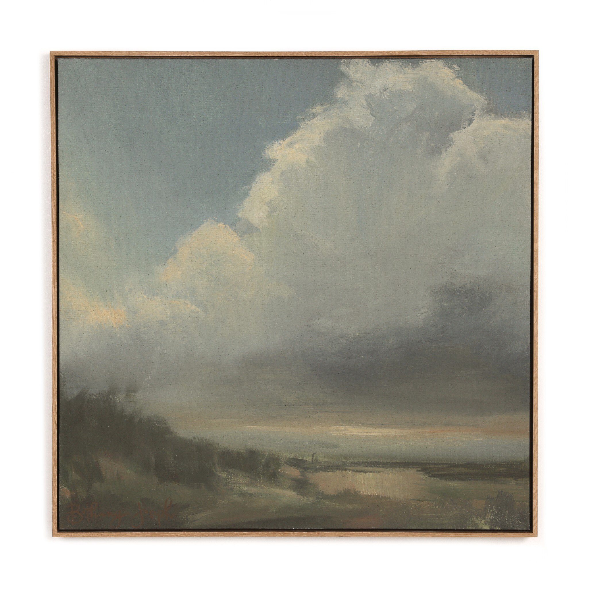 	The Long Way Home by Bethany Joseph - Vertical Grain White Oak Floater - Image 0