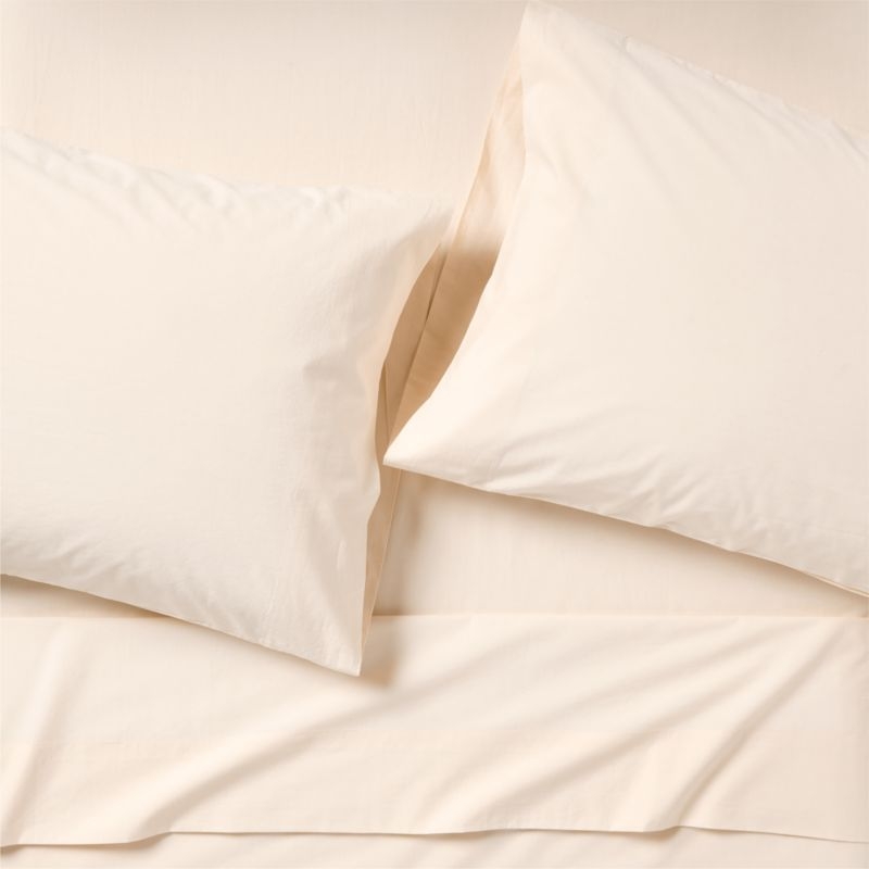 Cozy Cloud Undyed 100% Organic Cotton Kids Twin Sheet Set - Image 1